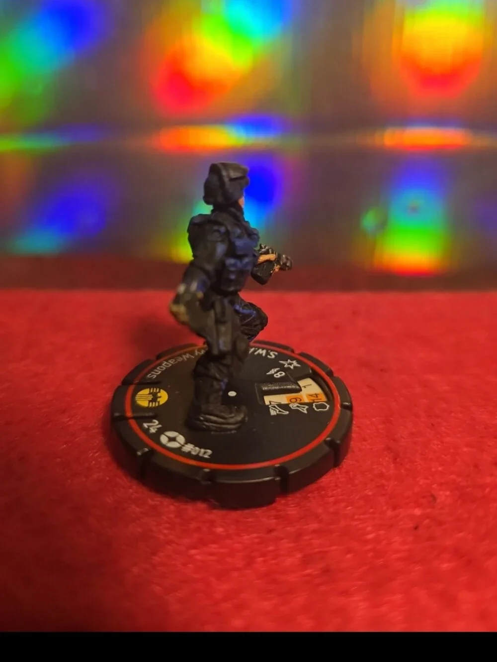 091326 Marvel Heroclix Critical Mass S.W.A.T. Heavy Weapons #012 Veteran Figure